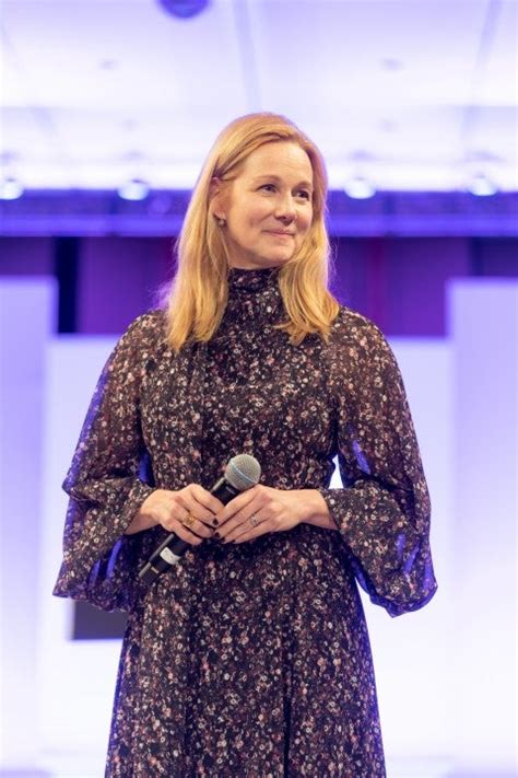 Now, however, with the typical down syndrome life expectancy extending beyond the death of the parents, there has definitely been created new strains on parents and support workers, because now the kids with down syndrome have to be supported without any parental assistance for some years. Laura Linney | Entertainment Tonight