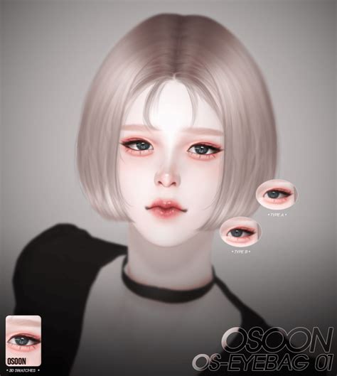 Sims 4 Korean Eyebag 01 The Sims Book