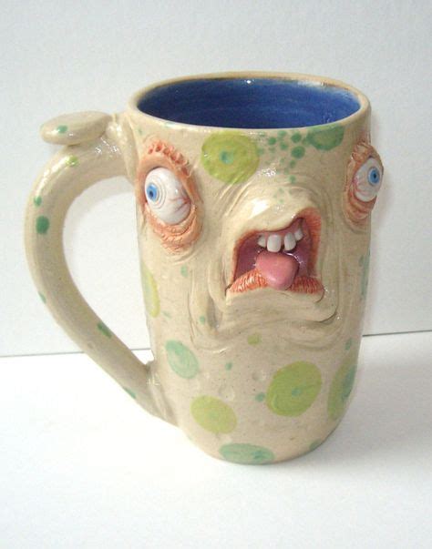 Probably The Ugliest Mugs Youll Ever Drink From Clay Mugs Mugs Pottery