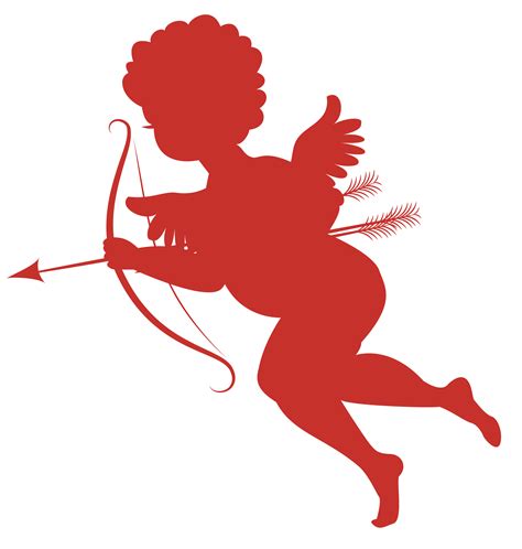 Over 200 angles available for each 3d object, rotate and download. Red Cupid Silhouettes PNG Picture | Gallery Yopriceville ...