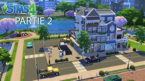 Les Sims 4 Le Cinéma Et Le Magasin Partie 2 Construction Sans Cc