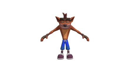 Crash Bandicoot Download Free 3d Model By Gaddiellartey2010 3d8b840