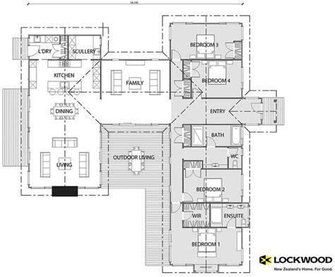 Floor Plan Friday Separated Zones With Living On One Side And Bedrooms