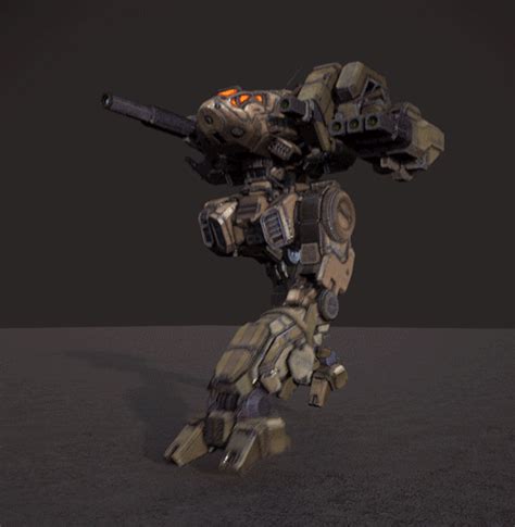 Mwo Black Lanner Walk Cycle By User000000000001 On Deviantart