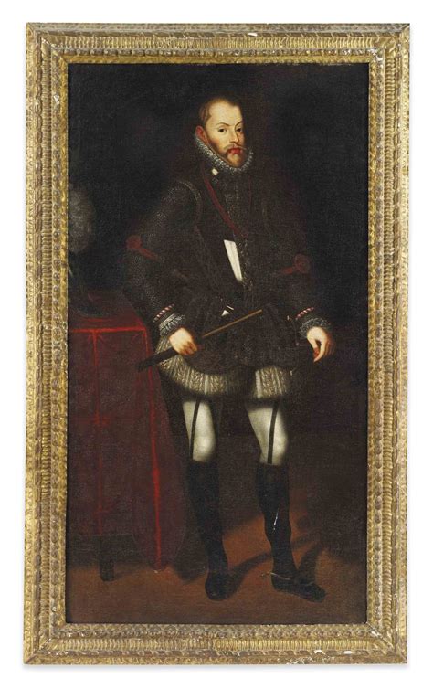 Spanish School 17th Century Portrait Of Philip The Prudent King