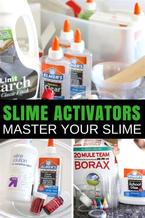 Slime Activator List For Making Your Own Slime