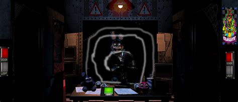 Fnaf Nightmare Withered Toy Bonnie In The Office By Freddydoesgaming On
