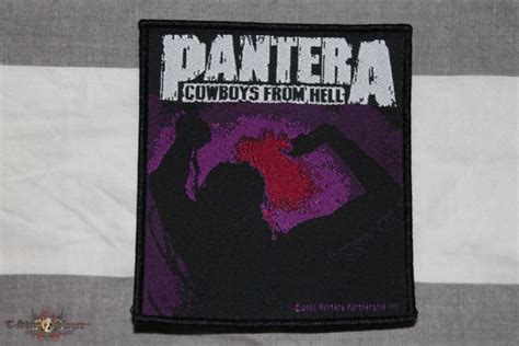 Pantera Pantera Cowboys From Hell Patch Patch Thomasmustaines