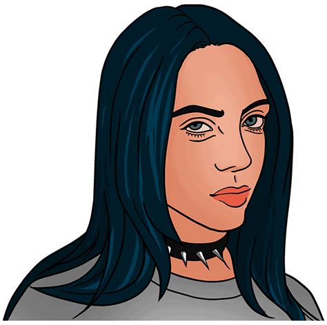 Line Drawing Billie Eilish Drawing Outline Drawing Easy Images And