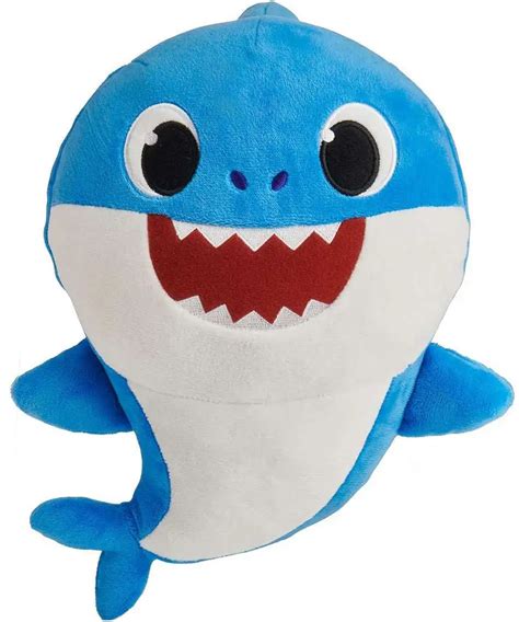 Spielzeug Babyshark Daddy Shark Blue Song Puppet Stuffed Singing 10