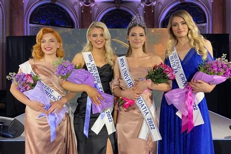 Arijana Podgajski Crowned Miss Universe Croatia 2022 Croatia Week
