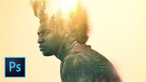 Double Exposure Photo Effect Photoshop Tutorial Elite Designer