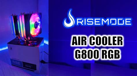 Air Cooler Rise Mode Gamer G Mm Rgb Rm Ac O Rgb Youtube