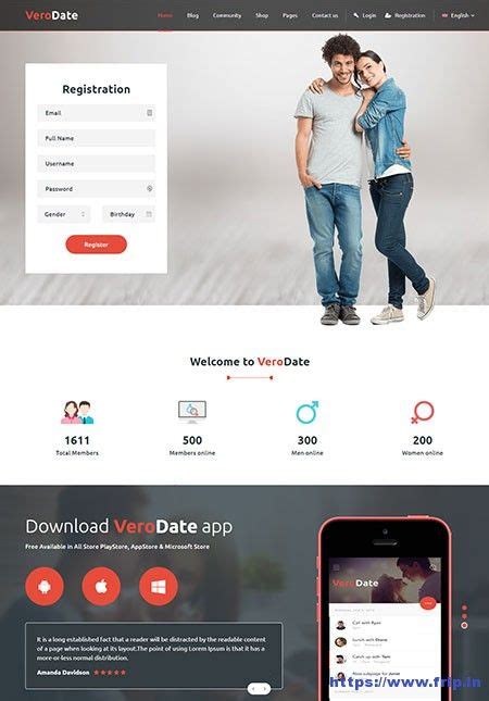 We collaborate with dating companies and sites and give our readers a full, yet subjective opinion on the quality of each website, their features and in mexico all the girls are clever and adaptive, so they are not afraid of changes. 8 Best Dating Website Templates 2020 For Dating Sites ...