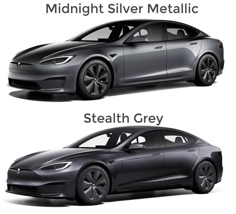 Tesla Adds New Stealth Grey Paint For Model S X Drive Tesla