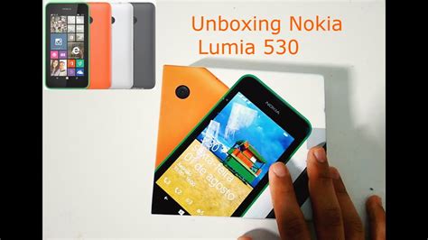 Unbox E Primeiras Impressões Nokia Lumia 530 Português Youtube