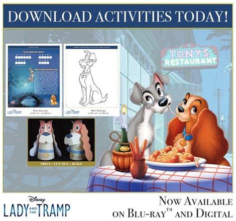 The Walt Disney Signature Collection Lady And The Tramp Is Now