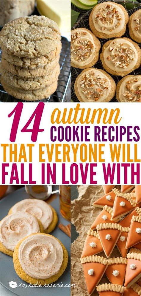 14 Easy Fall Cookie Recipes Youll Be Obsessed With Xo Katie Rosario