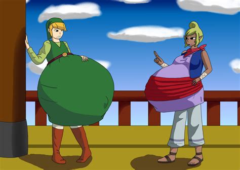 Toon Link And Tetra Pregnancy Inflation Of Light