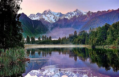 Mountain Scenery New Zealand Wallpapers Hd Background
