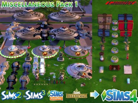 Sims4 Miscellaneous Pack 1 By Gauntlet101010 On Deviantart