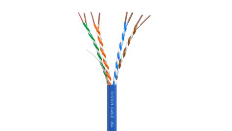 Premium Cat E Ethernet Cable Copper Tangle Free Riser Rated