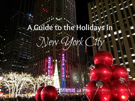 Travelettes A Guide To The Holidays In New York City Travelettes