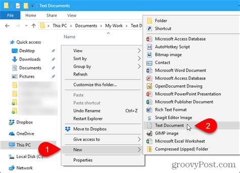 How To Quickly Create A New Blank Text File On Windows