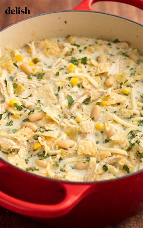 Our Fan Favorite White Chicken Chili Might Just Beat Out The Classic
