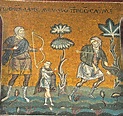 Lamech in the Monreale Cathedral Mosaics
