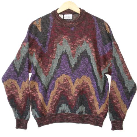 Zig Zag Cosby Style Ugly Sweater The Ugly Sweater Shop