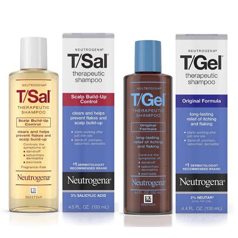 Neutrogena Tgel Coal Tar Tsal Salicylic Acid Therapeutic Shampoo