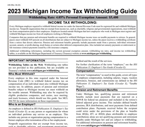 Rebate Checks 2023 Michigan