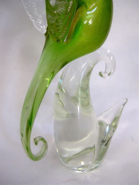 Venetian Murano Oggetti Formia Italian Sommeroso Vetri Art Glass Bird Sculpture For Sale At 1stdibs