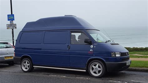 Indian Blue Lwb T4 Fitted With Grp High Top Roof Shapes Grp