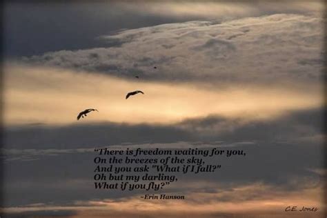 There Is Freedom Waiting For Youon The Breezes Of The Skyand You Ask