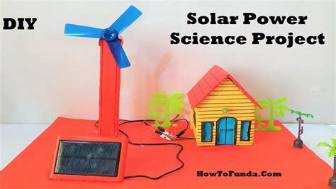 Solar Power Inspire Award Science Project Windmill And House Light