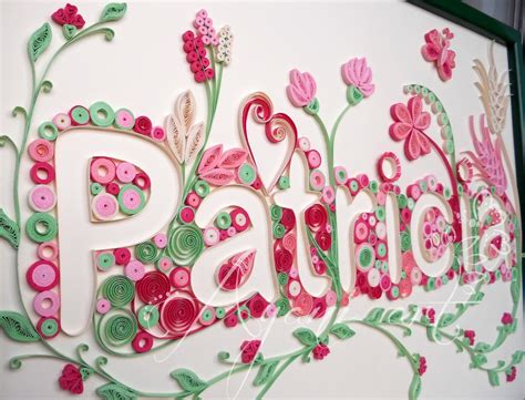 Ayani Art Quilled Name 3245 Cm