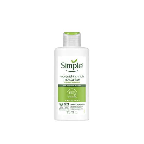 Simple Kind To Skin Replenishing Rich Moisturiser 125ml