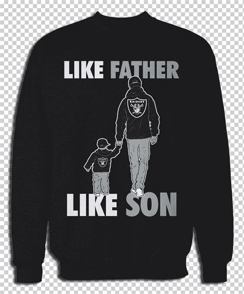 Camiseta Sudadera Con Capucha Suéter Bluza Como Padre Como Hijo