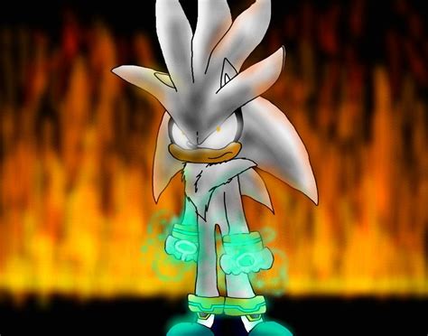 Evil Silver The Hedgehog Silver The Hedgehog By