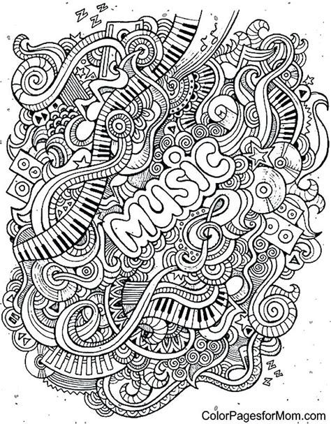 Free christian sheet music notes bless the lord, o my soul the chant from the liturgy of peace by. Music Themed Coloring Pages at GetColorings.com | Free ...