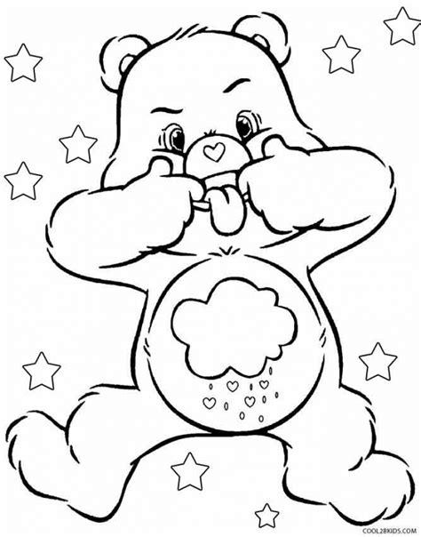 May 13, 2021 · then, finish drawing your outline for the pants or skirt. Get This Free Printable Care Bear Coloring Pages for Kids ...
