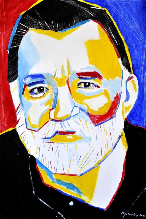 Chuck Baird Rest In Peace Sensory Impairment Deaf Art Watercolor