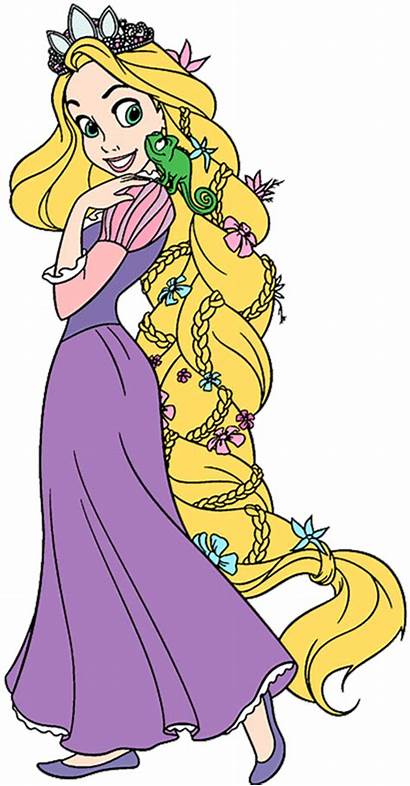 Rapunzel Tangled Clip Clipart Princess Disney Pascal