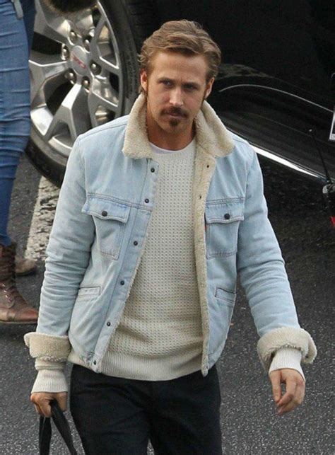The Nice Guys Ryan Gosling Jacket Fur New American Jackets Ryan Gosling Style Denim Jacket