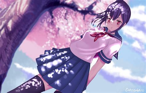 Wallpaper Girl Sakura Art Yandere Chan Inan0 Yandere Simulator