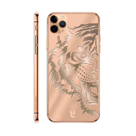 Rose Gold Tiger Limited Edition Iphone 11 Pro And 11 Pro Max Leronza