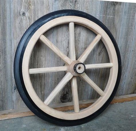 Small New Wood Spoke 11 12 Inch Wagon Wheel