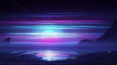 100 Synthwave Wallpapers